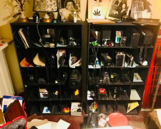 Matching metal cubicle shelves for garage and indoors