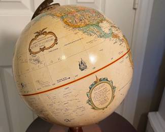 Replogle world series table globe