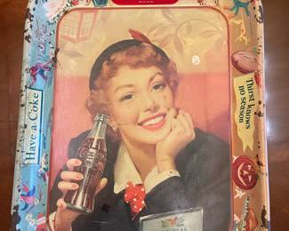 Circa 1950's Coca-cola tray