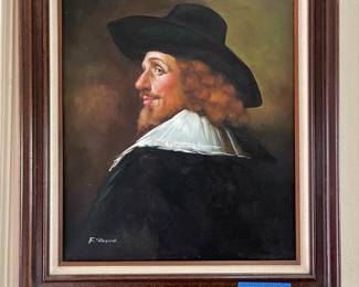Dutchman oil painting