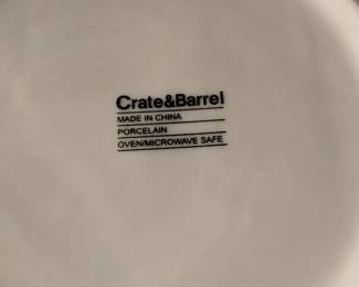 Crate & Barrel Mixing Bowls