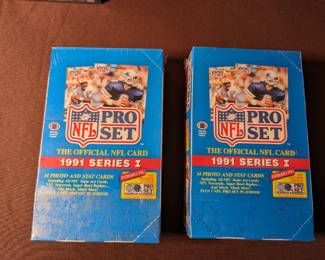 NFL Pro Set Football Cards