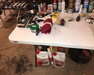 Items Located In The Garage 