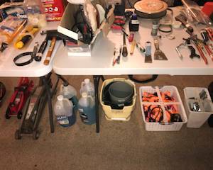 Items Located In The Garage 