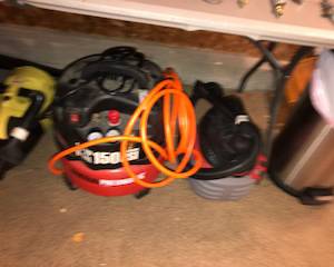 Items Located In The Garage 
