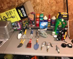 Items Located In The Garage 
