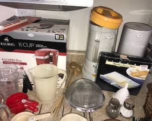 Items Located In The Kitchen