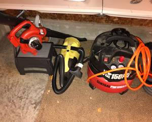 Items Located In The Garage 