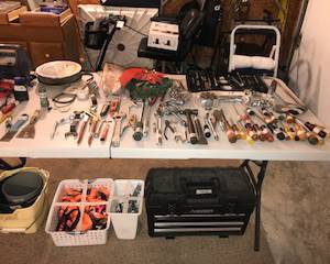 Items Located In The Garage 