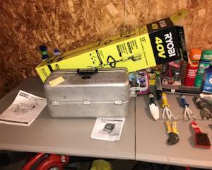 Items Located In The Garage 