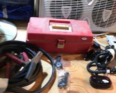 Items Located In The Unfinished Area Of The Lower Level