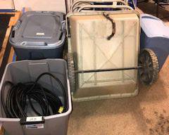 Items Located In The Garage 