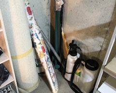 Items Located In The Unfinished Area Of The Lower Level