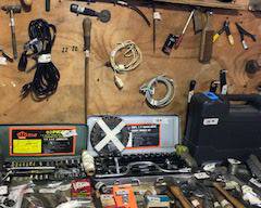 Items Located In The Unfinished Area Of The Lower Level