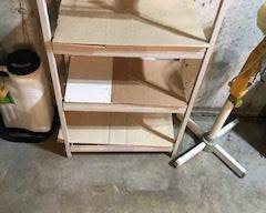 Items Located In The Unfinished Area Of The Lower Level