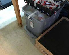 Items Located In The Unfinished Area Of The Lower Level