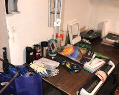 Items Located In The Garage 