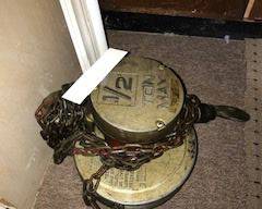 Items Located In The Unfinished Area Of The Lower Level