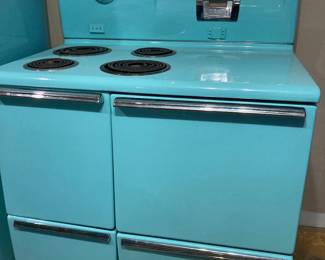 Matching stove and fridge.  This is a true color