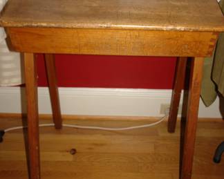 Antique Childs School Desk