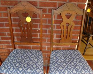 Pair of antique chairs