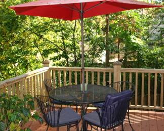 Outdoor table & chairs