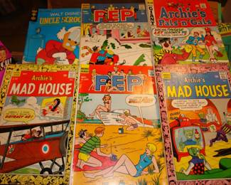 Comic books - Archie, Disney & more.