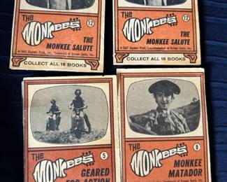 Vintage Monkey's Movie Books
