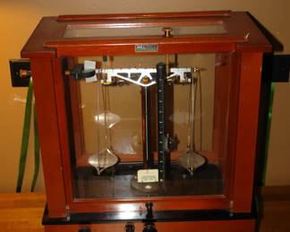 Antique Christian Becker Chainomatic Scale