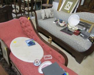 fainting sofas Victorian