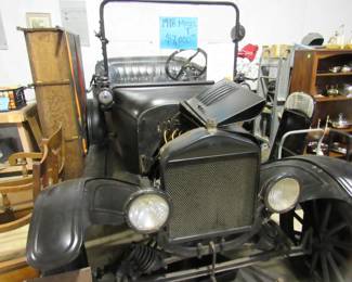 On the Road Again- 1918 model T. Good Condition Only driven by a very very old man on Sundays.