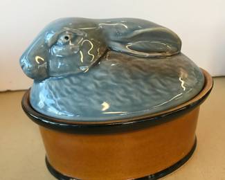 Portuguese Rabbit Box - ceramic