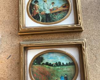 Miniature Monet framed prints