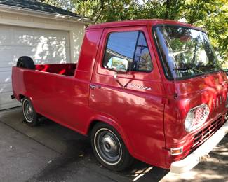 1963 Ford Econoline Truck. Runs. Original Engine available.  May call prior to sale for additional information. May be viewed by appointment.