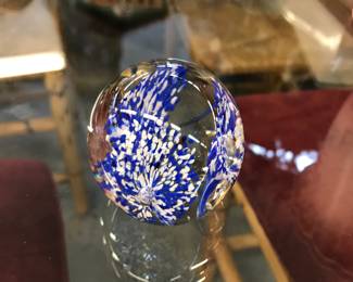 Beautiful paperweight collection