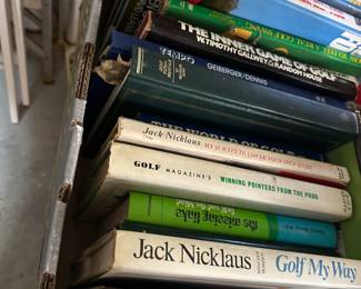 GOLF BOOKS