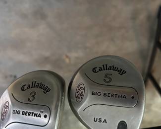 CALLAWAY 3 AND 5 WOODS.