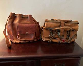 LEATHER BAGS.