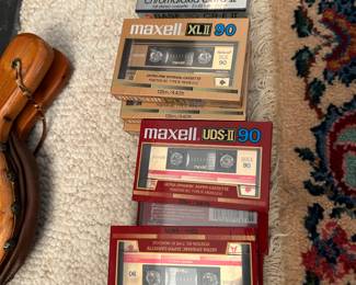 UNOPENED CASSETTE TAPES.