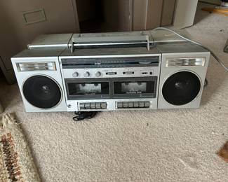 A PAIR OF THESE BOOM BOXES.