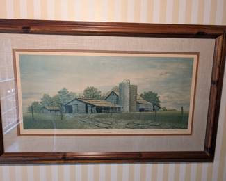 Ward Nichols - Farm Portrait Artist Proof