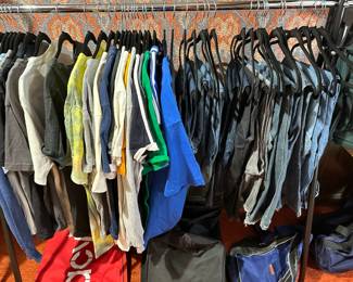 T-shirts and jeans