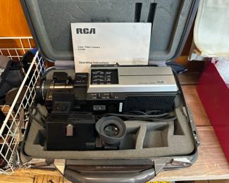 Vintage video cameras