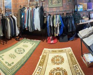 Men's clothes - sizes L - XXXL - suits, shirts, sweaters, jeans, slacks, shorts, hats, caps, ties, t-shirts