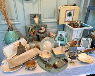 Decor from the Florida home. Beautiful.