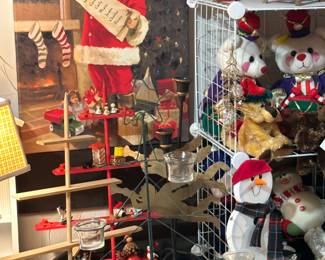 Snowmen, trees, Santas, candles, Angels, books!