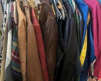 vintage clothing rack