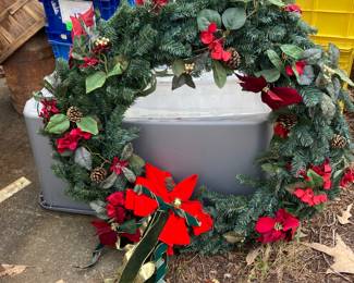 Large Christmas wreath