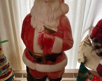 Small Santa blow mold 