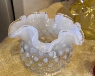 Small Fenton opalescent vase